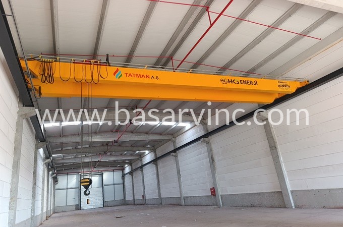 10 ton gezer köprülü vinç gezer köprülü tavan vinci, fabrika vinci, gezer vinç